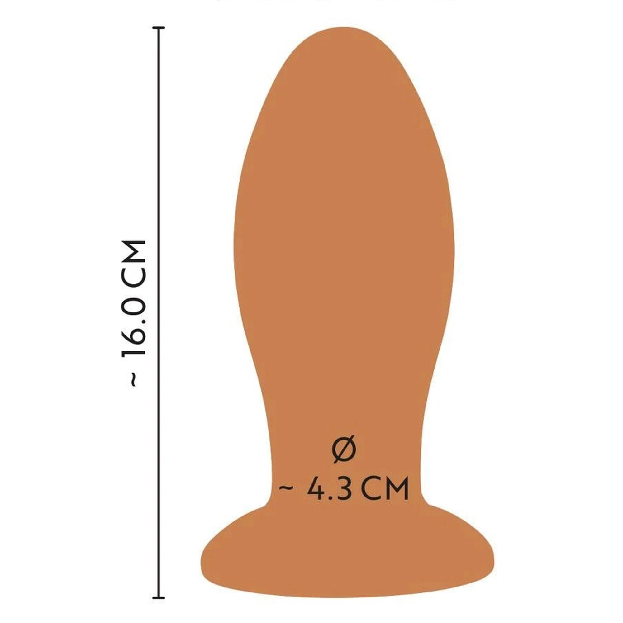 Soft Butt Plug with suction cup