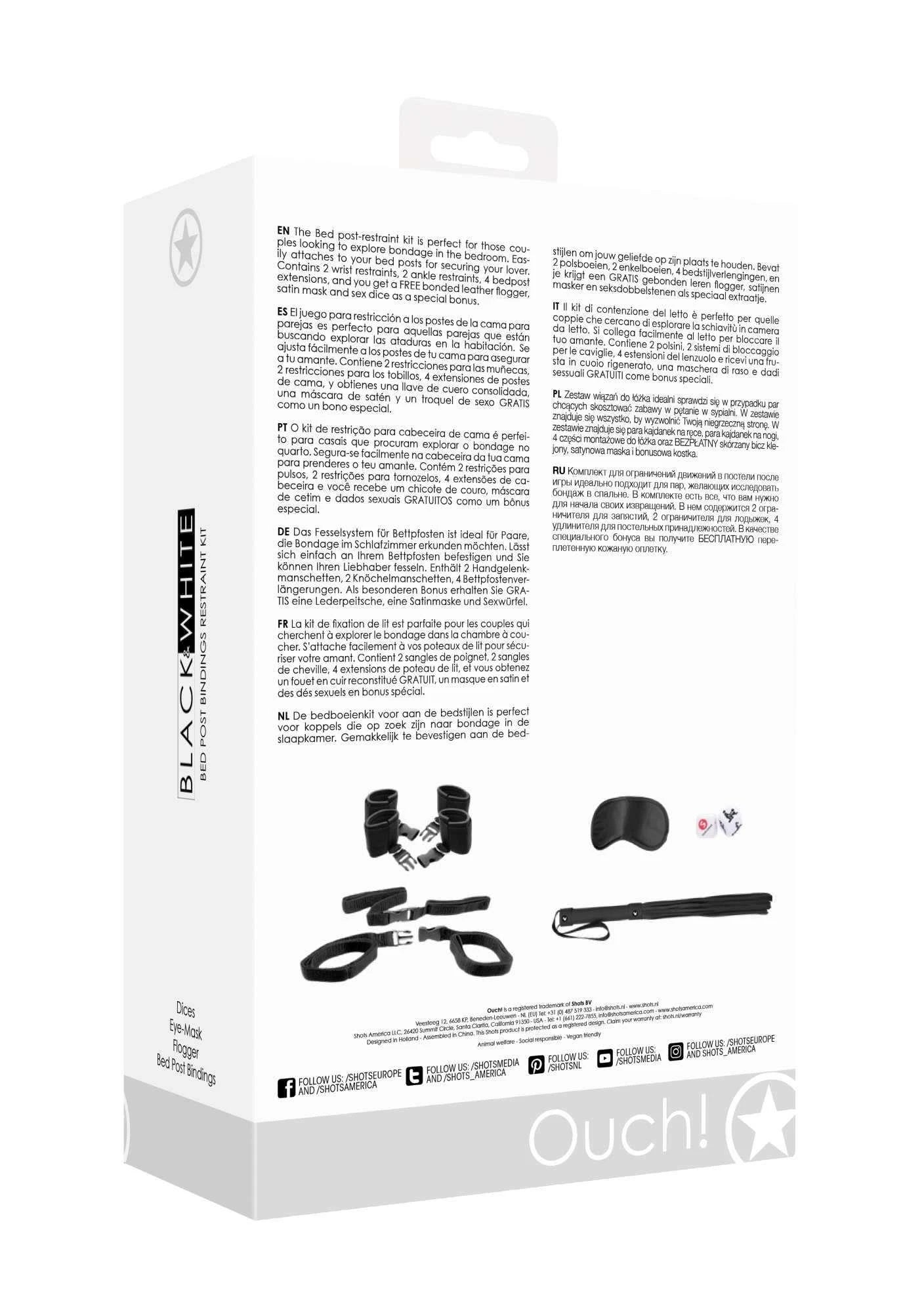 Kit de contraintes pour lit à poteaux