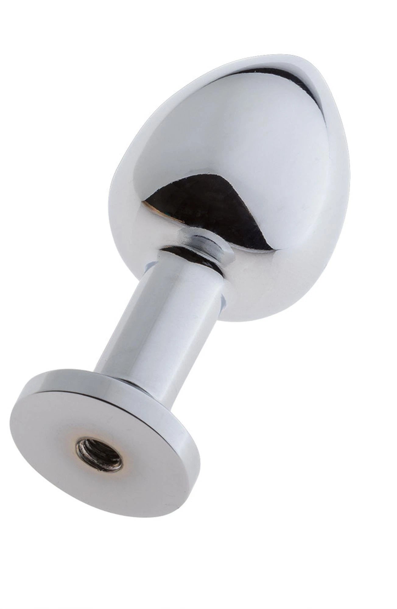 MALESATION Alu-Plug avec ventouse petite, chrome