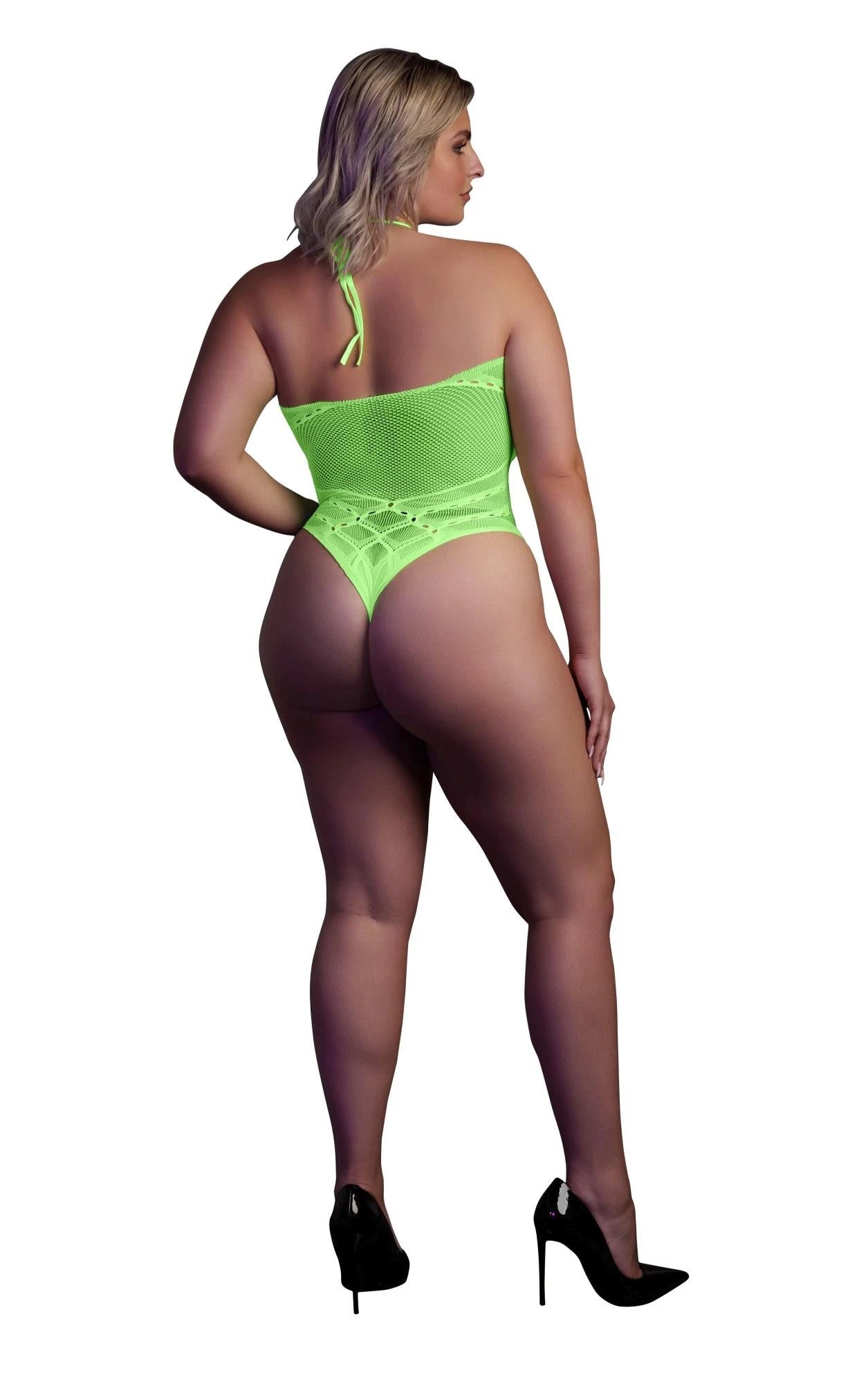 Body dos nu - Vert fluo - XL/XXXXL
