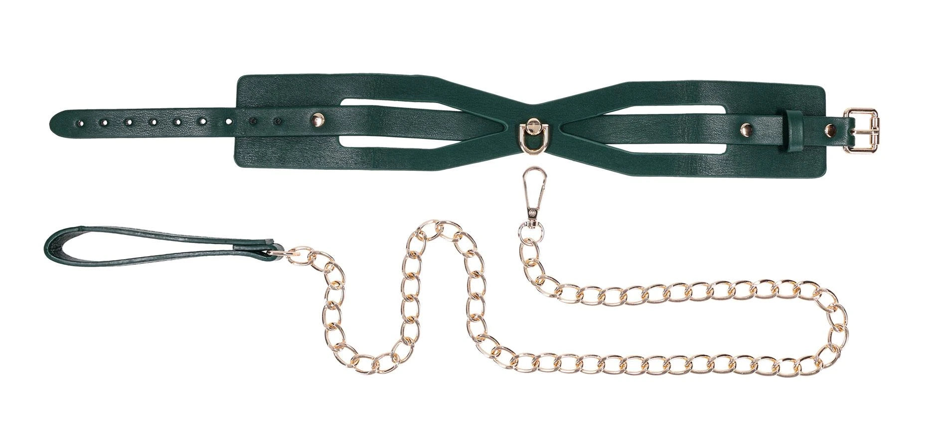 Collier et laisse découpés