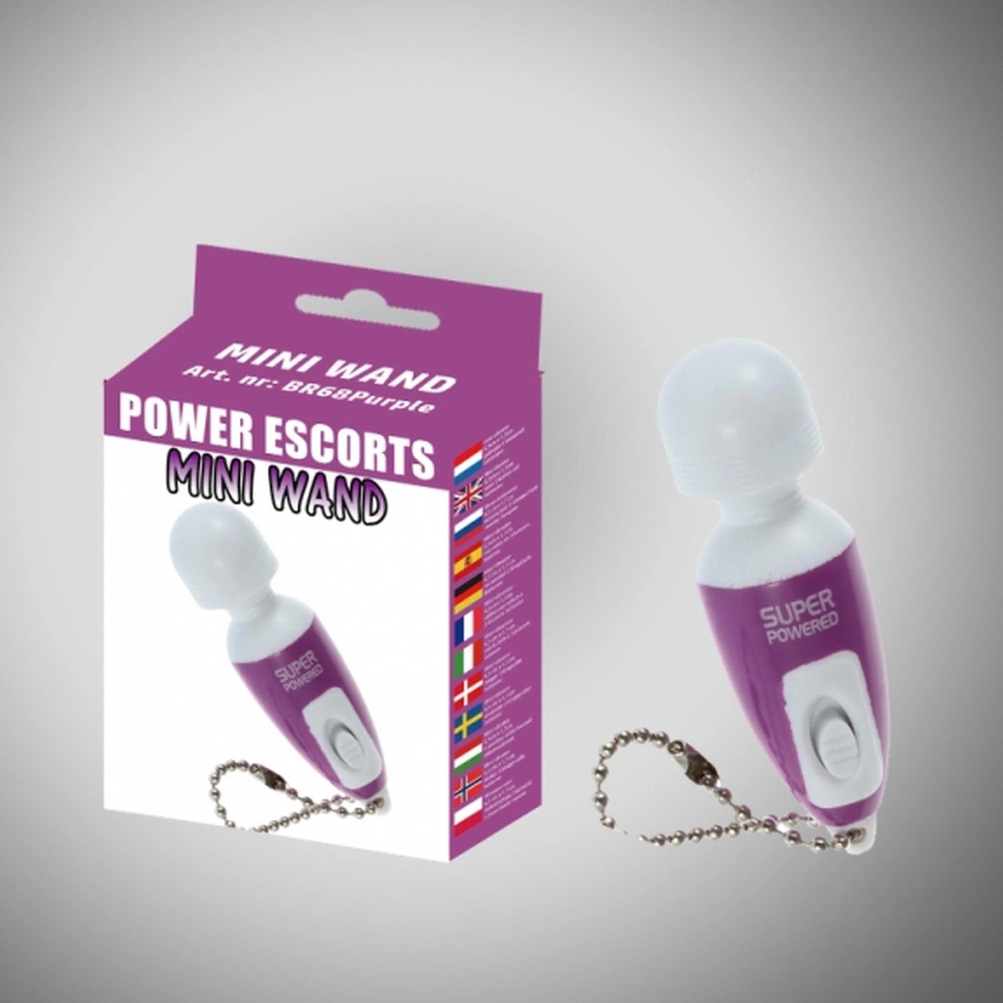 Mini wand purple mini wand massager 6.5 cm