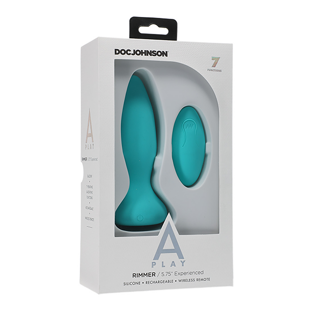 Rimmer - Plug anal en silicone avancé avec télécommande