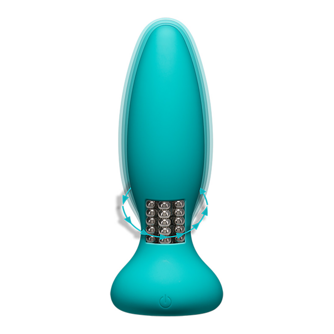 Rimmer - Plug anal en silicone avancé avec télécommande