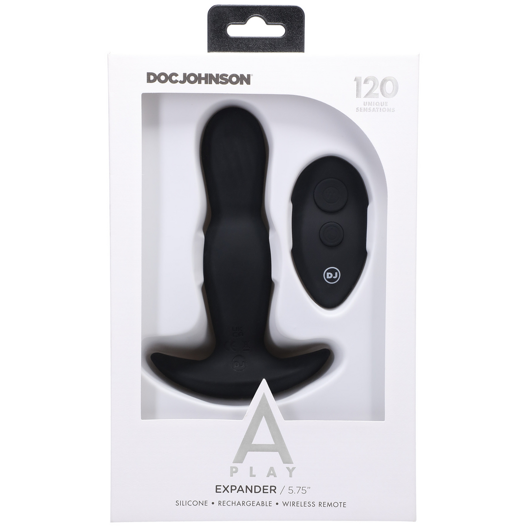 Écarteur - Plug anal en silicone avec télécommande