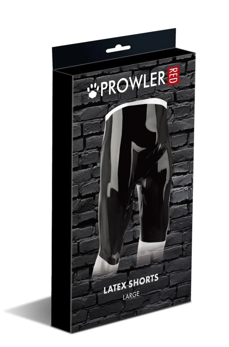 Prowler RED Latex Shorts Large