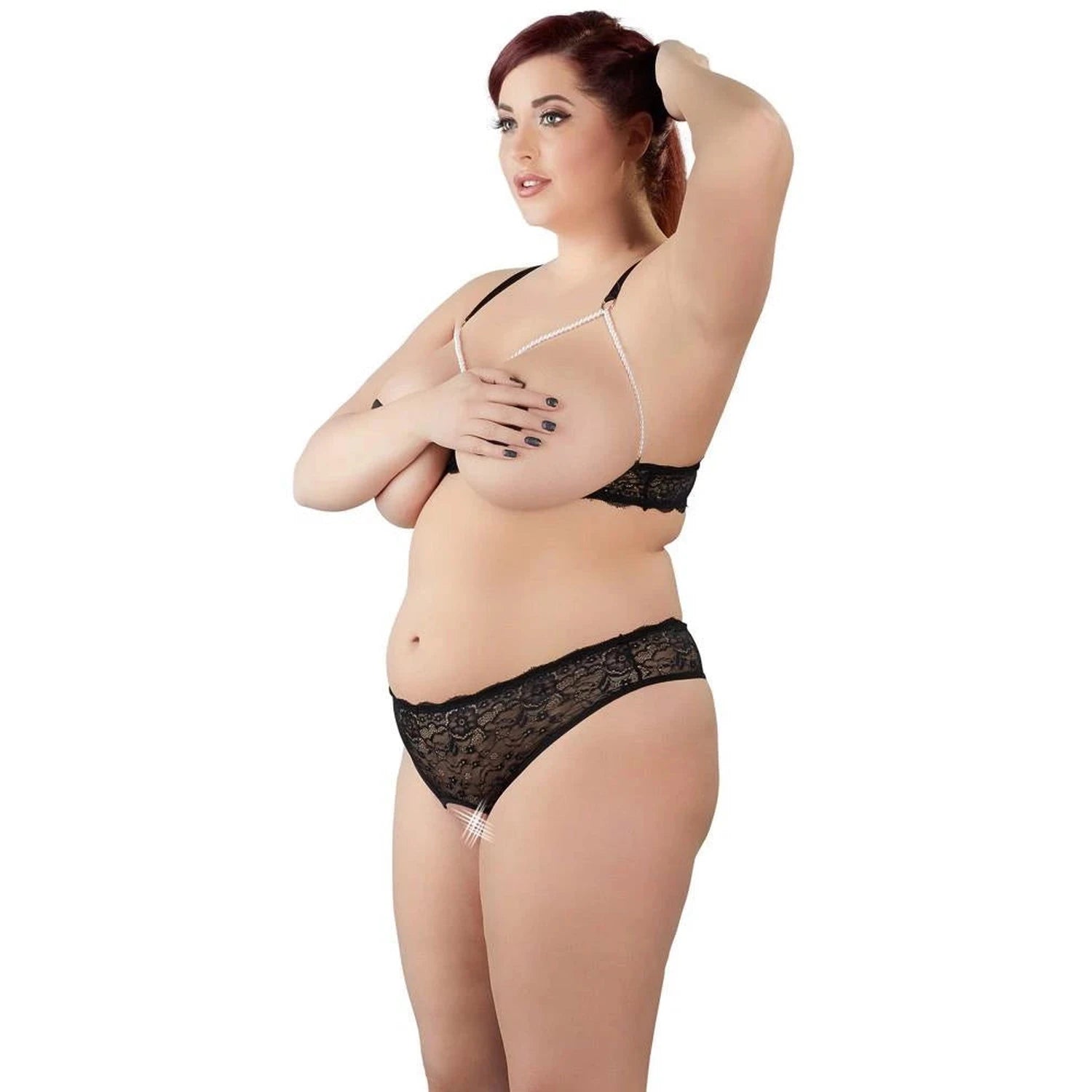 Parure de Perles Noire 2XL