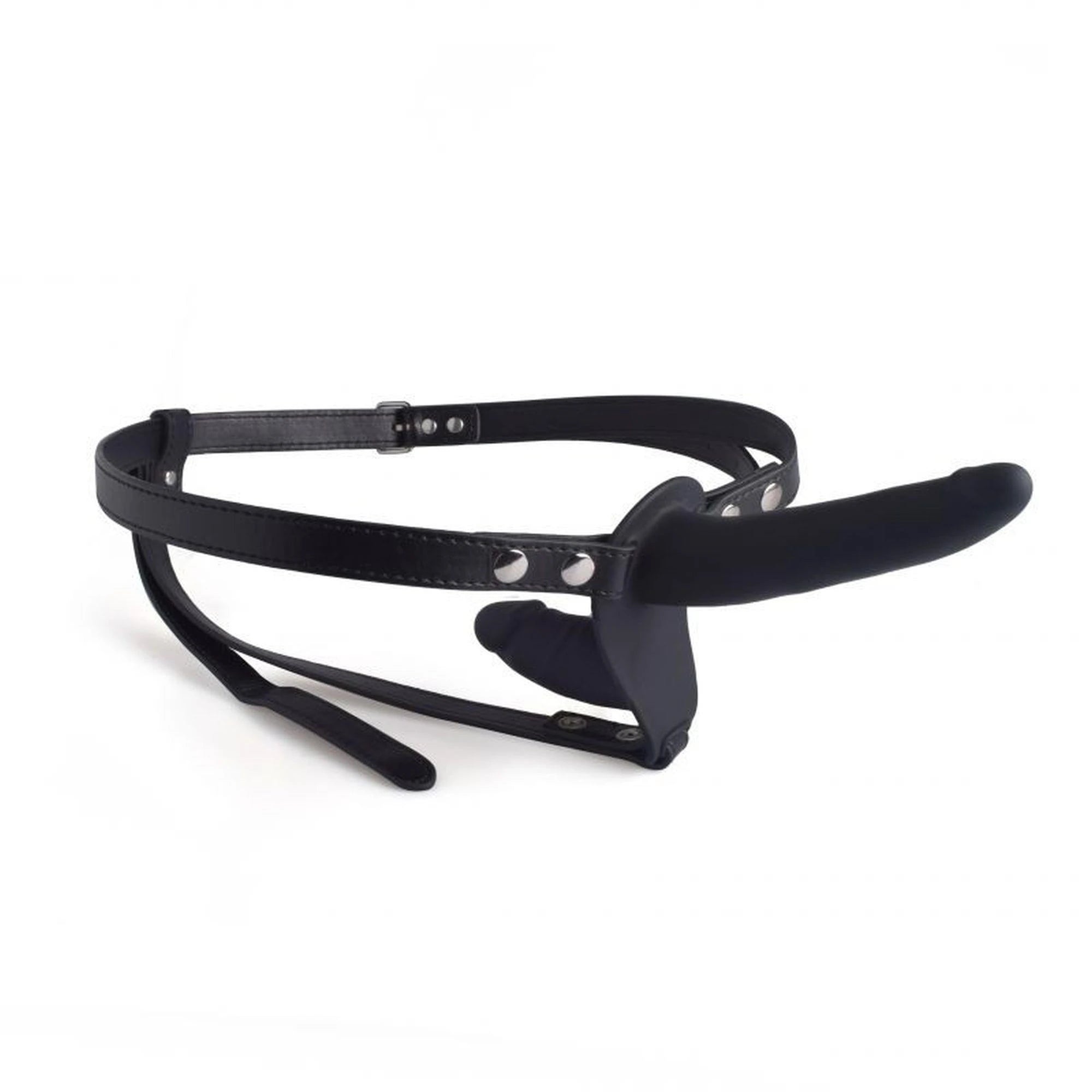 Ceinture double strap-on Black