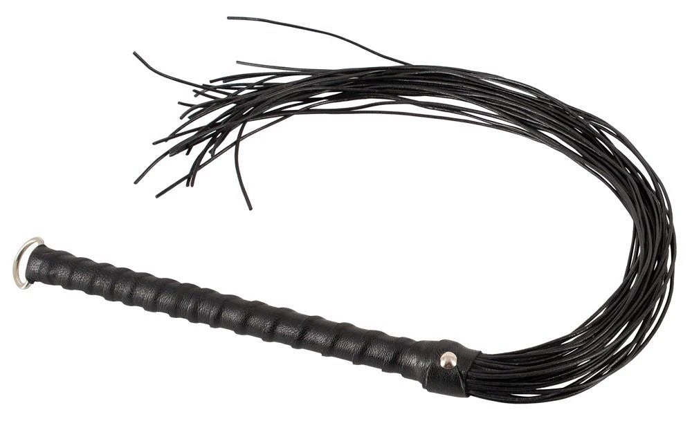 Flogger in corduroy leather