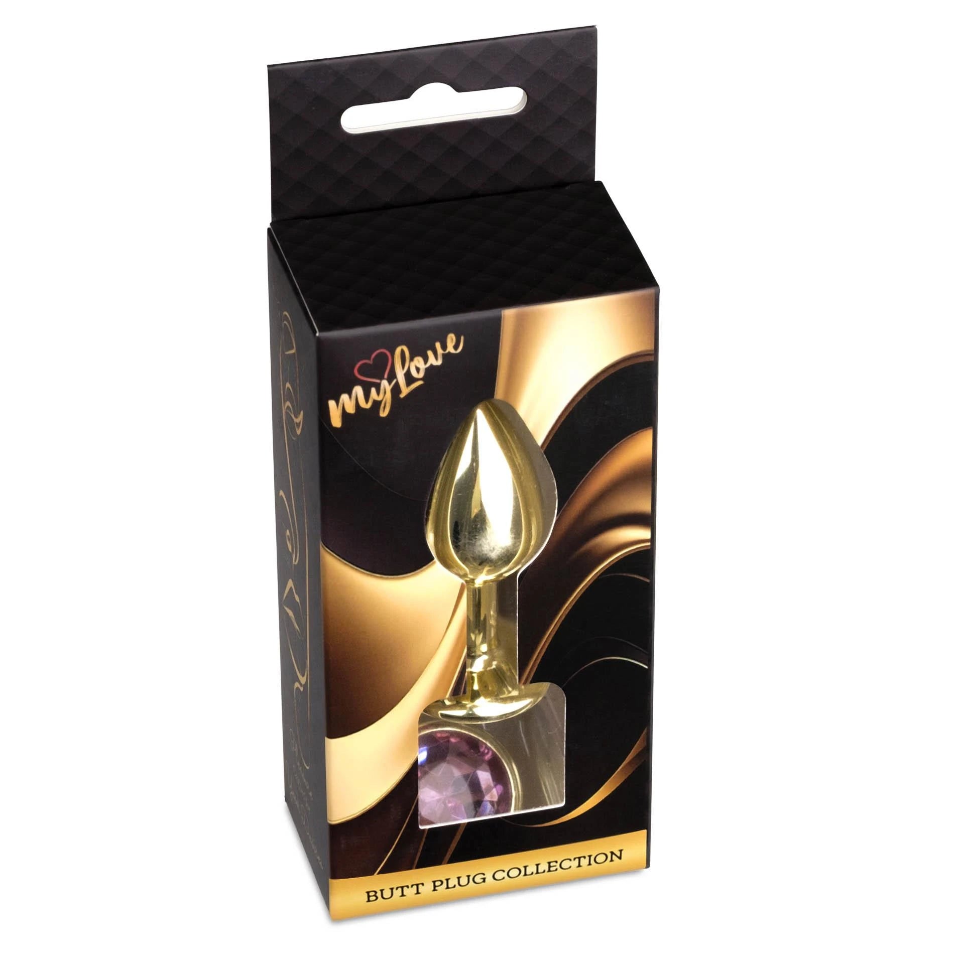 MyLove Toys - Jewellery Gold PLUG- Rose