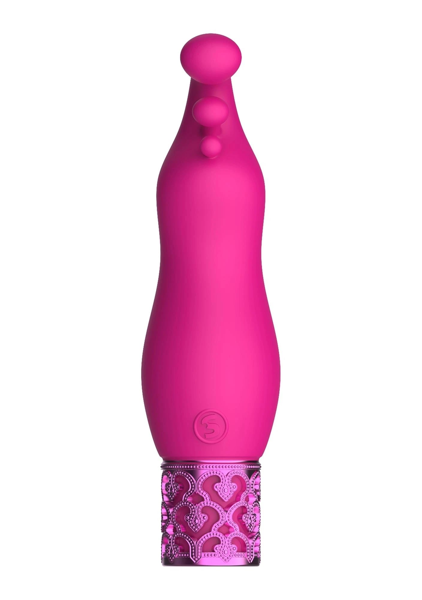 Exquis - Balle vibrante rechargeable en silicone - Rose