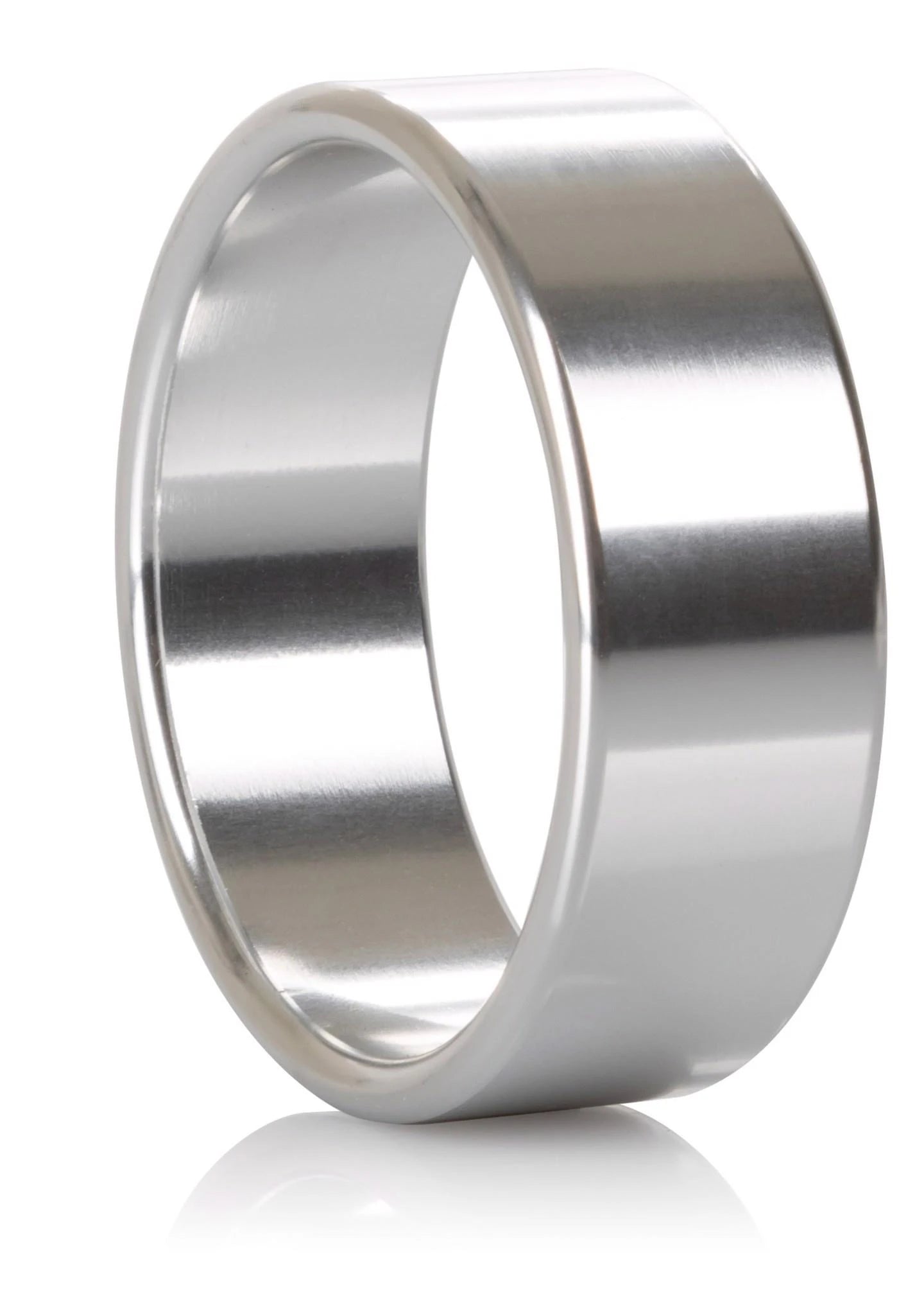 Metallic Alloy Ring - XL Silver