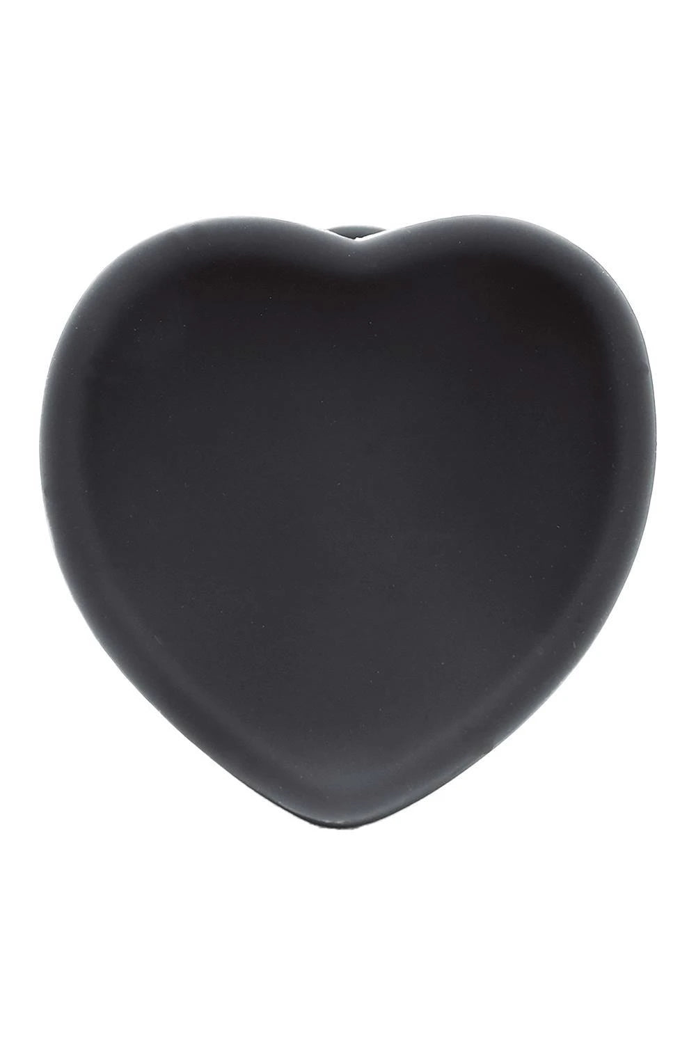 GAUGE DE CŒUR EN SILICONE DE 7 POUCES AVEC BASE EN CŒUR