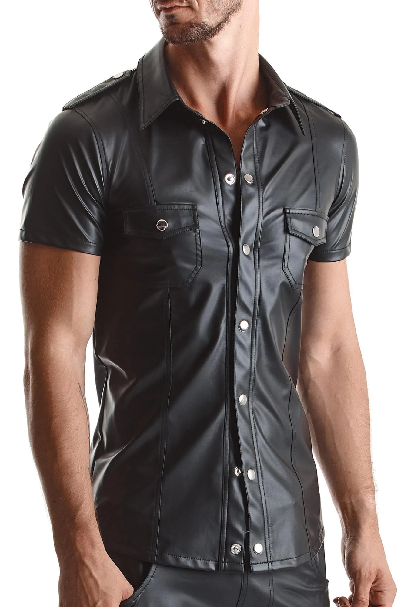 RMLuca001 - camicia nera - M