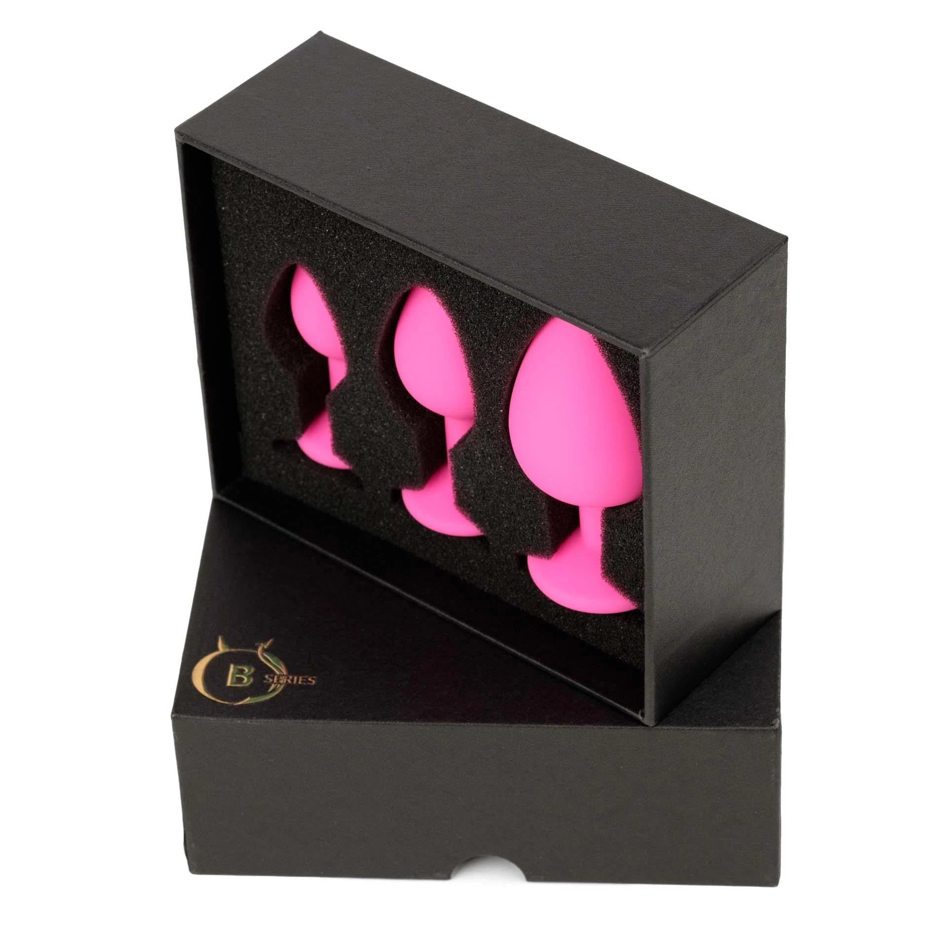 Jewelry - Silicone PLUG - SET Pink