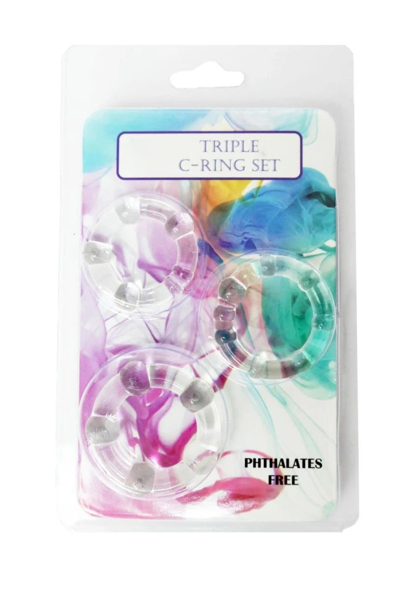Bague-C-RING SET-cristal