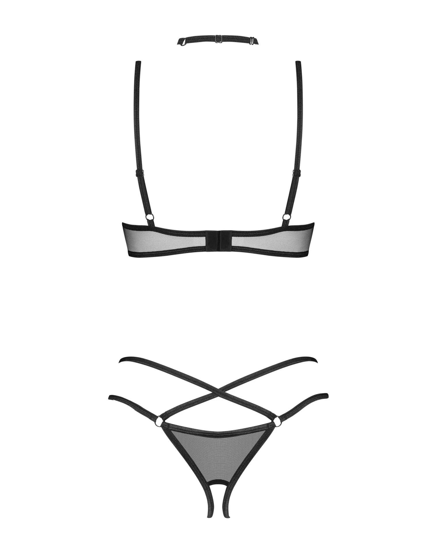 Donarella 3-piece open set XL/2XL