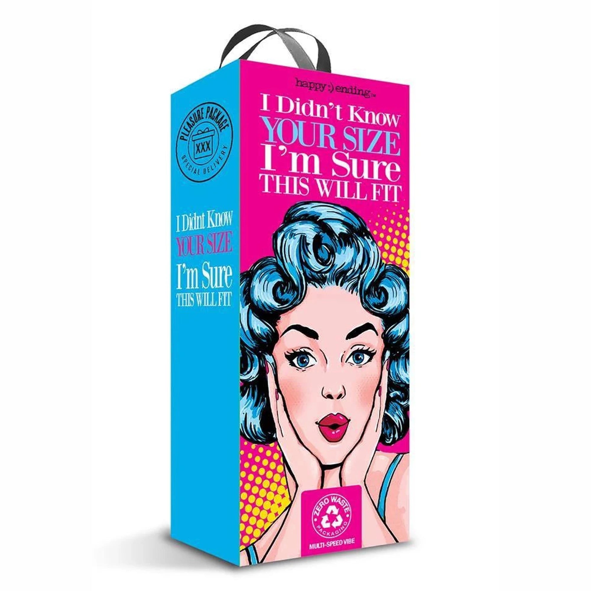 FORFAIT PLAISIR HAPPY ENDING JE NE CONNAISSAIS PAS TA TAILLE VIBREUR MULTIVITESSE 4"