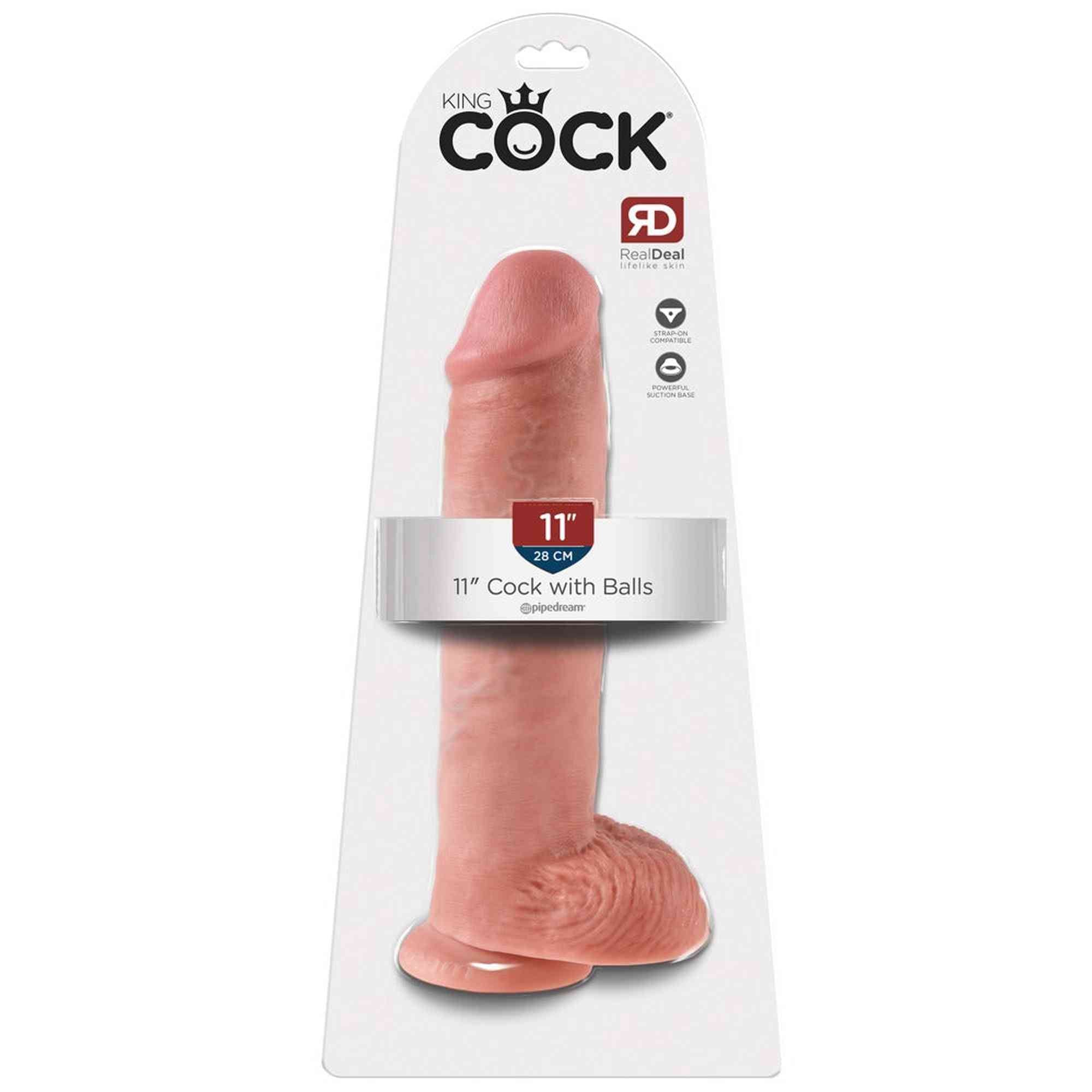 11" Cock with Balls