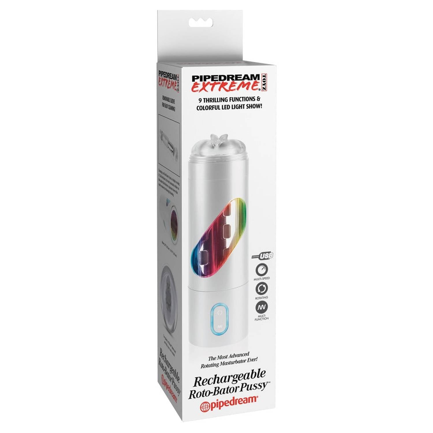 Rechargeable Roto-Bator Pussy
