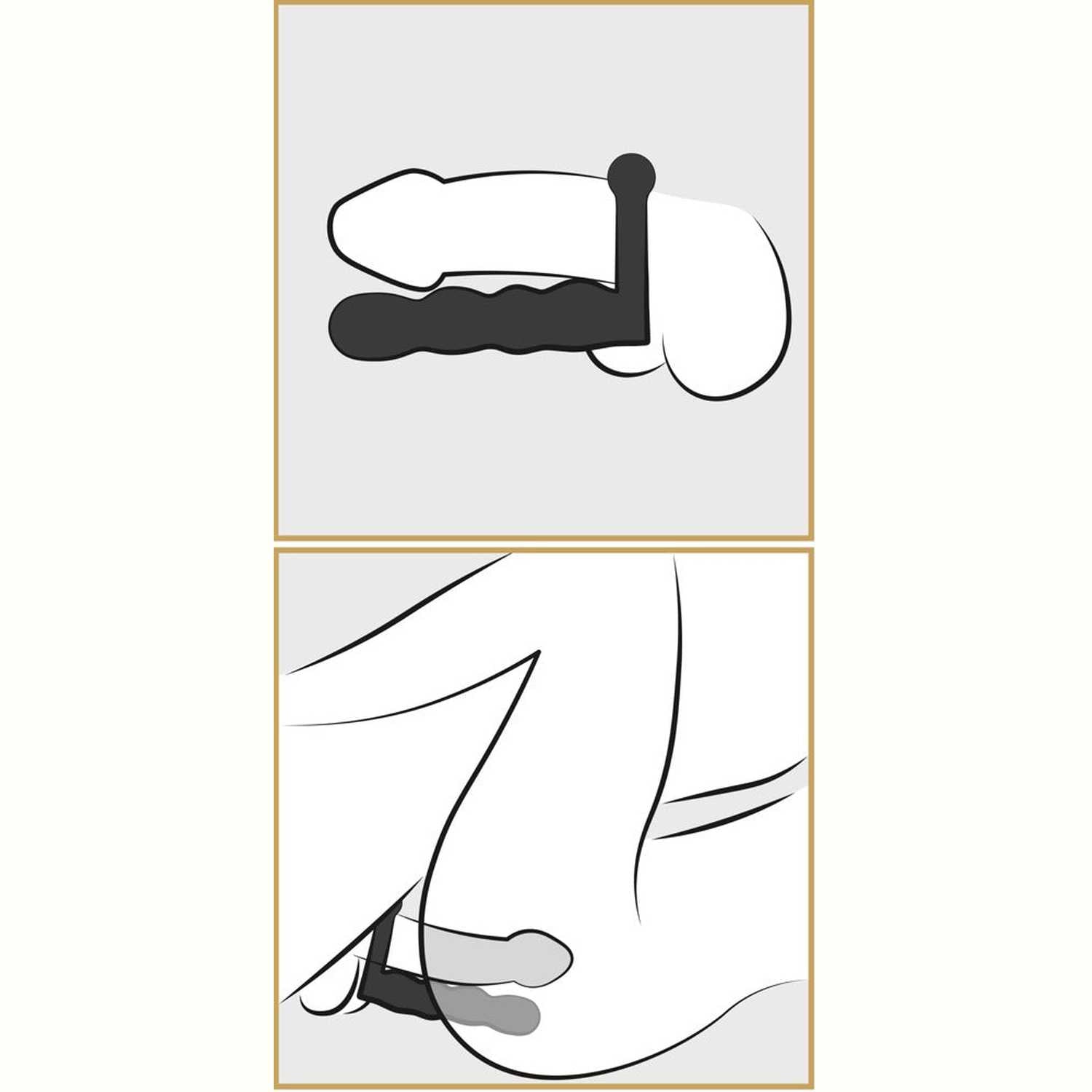 Posable Partner Double Penetrator