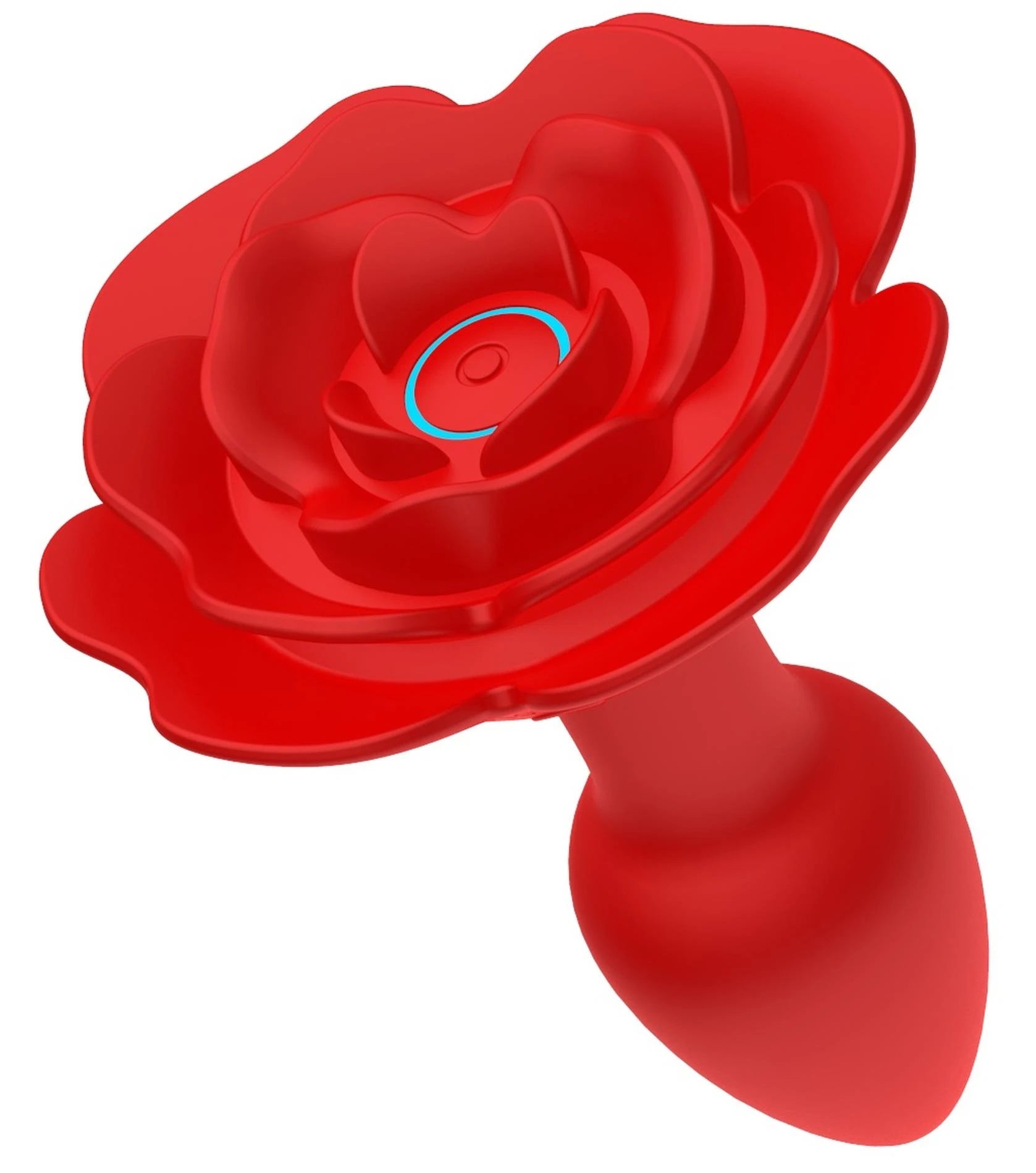 Rose bouchon anal rotatif