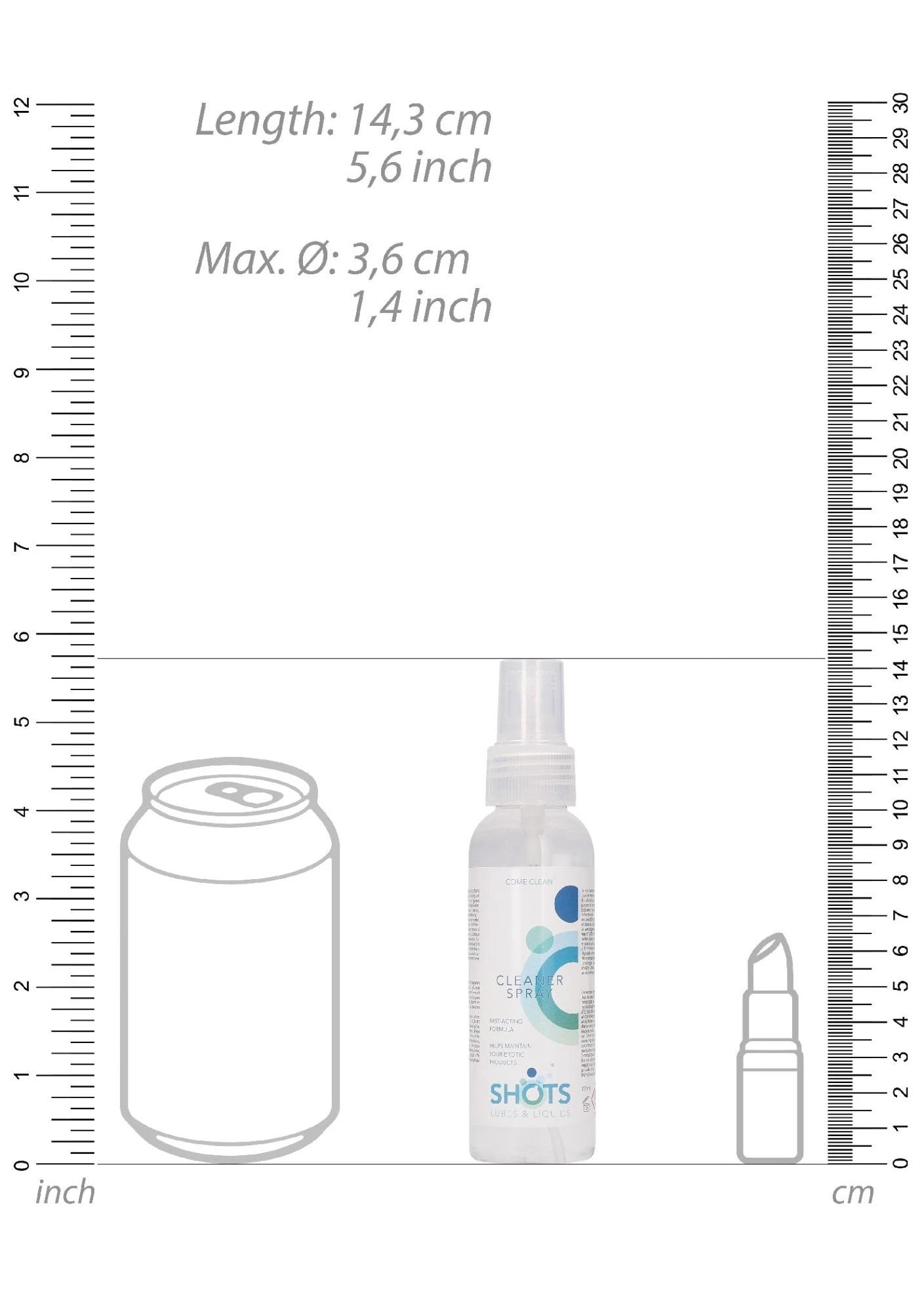 Cleaner Spray - 3 fl oz / 100 ml
