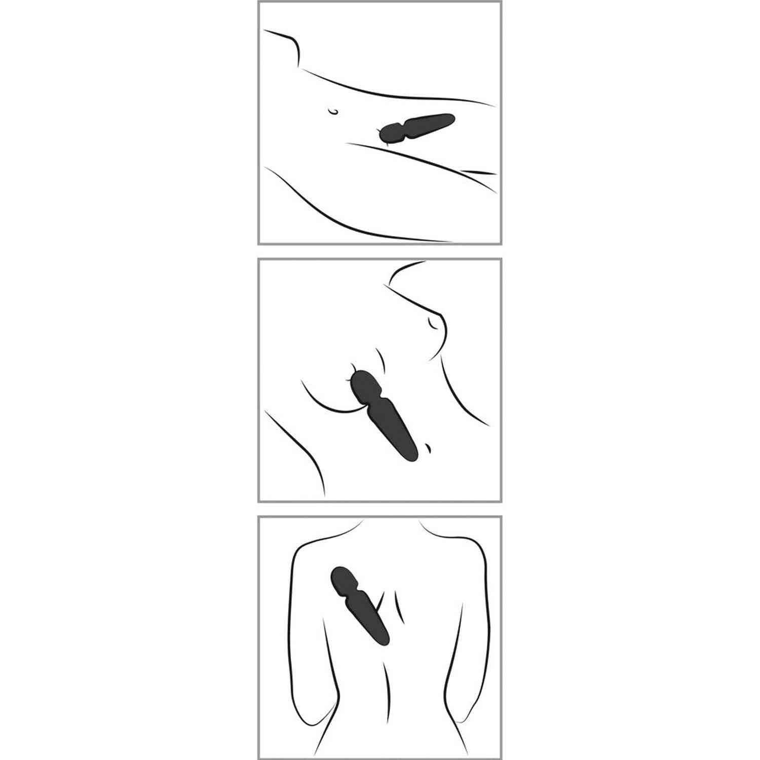 Sensation Mini Wand Vibrator