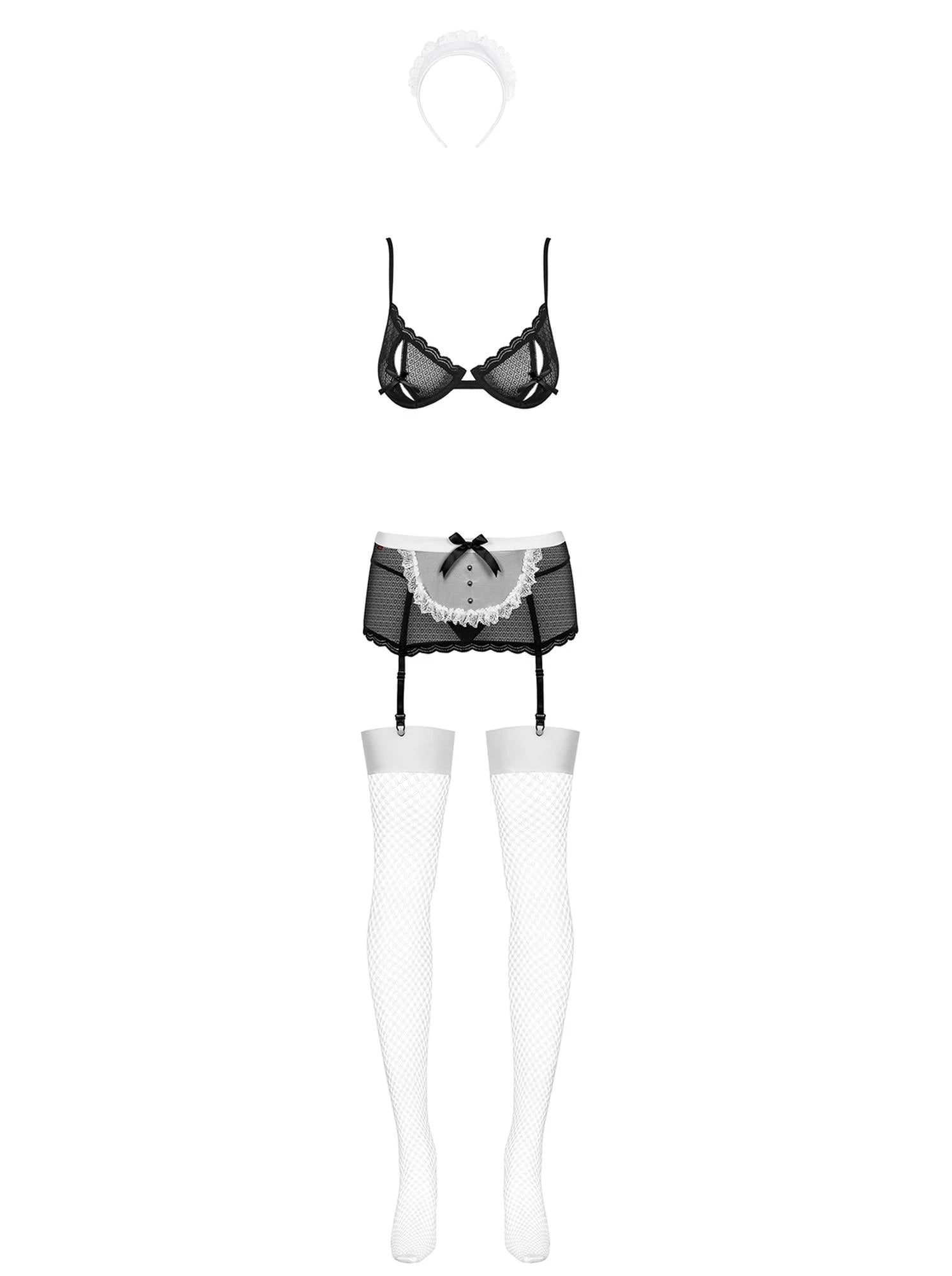 Bielizna-Maidme 5-piece set L/XL