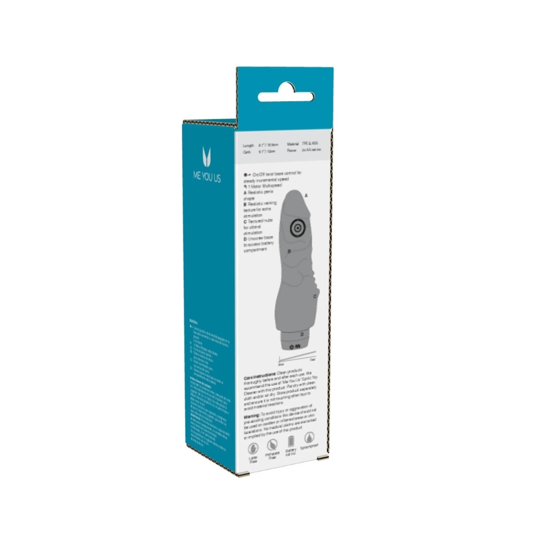Me You Us Viking Vibrateur Réaliste Violet