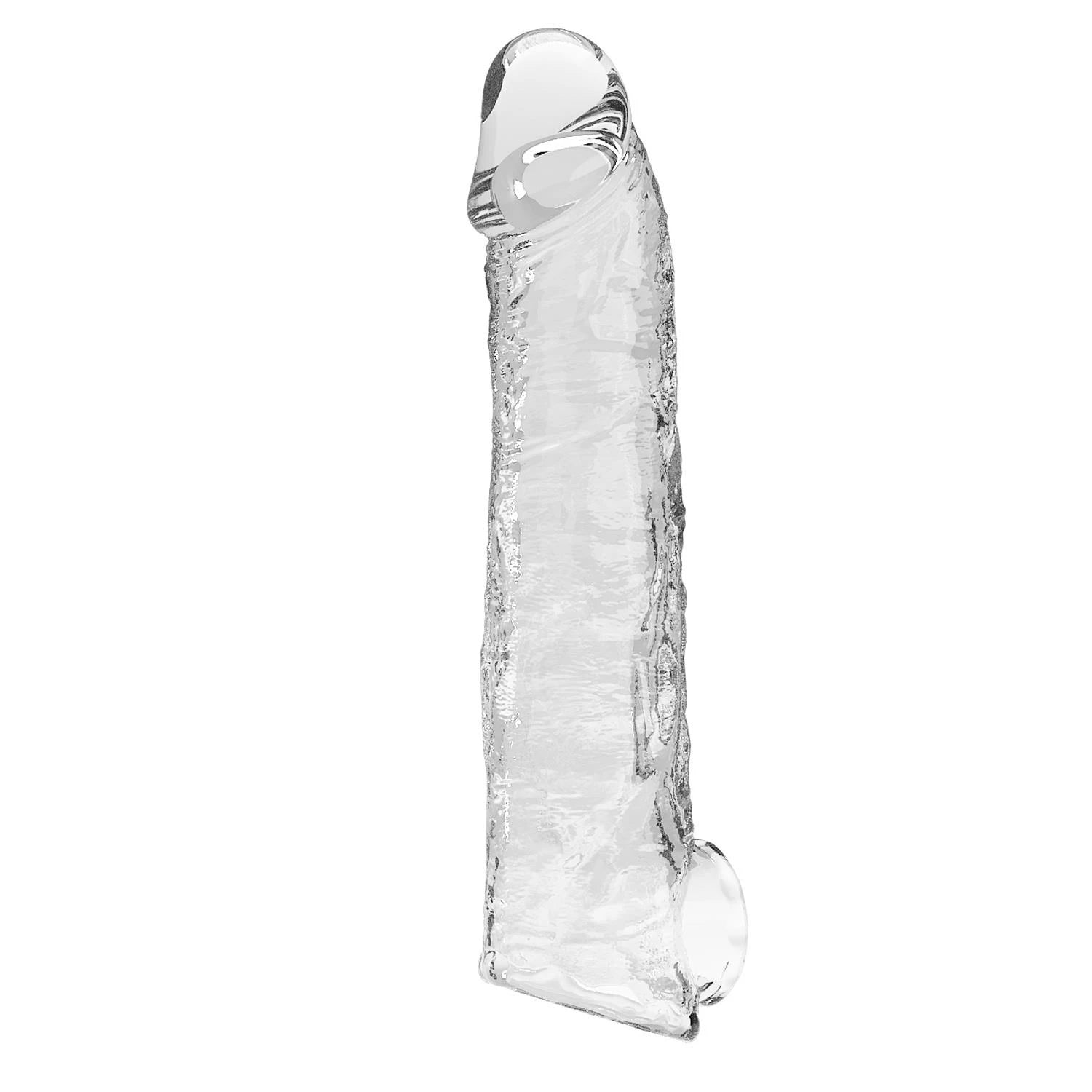 Pretty Love Extension Penis Sleeve with Modular Length Blocks – Clear – 26 cm