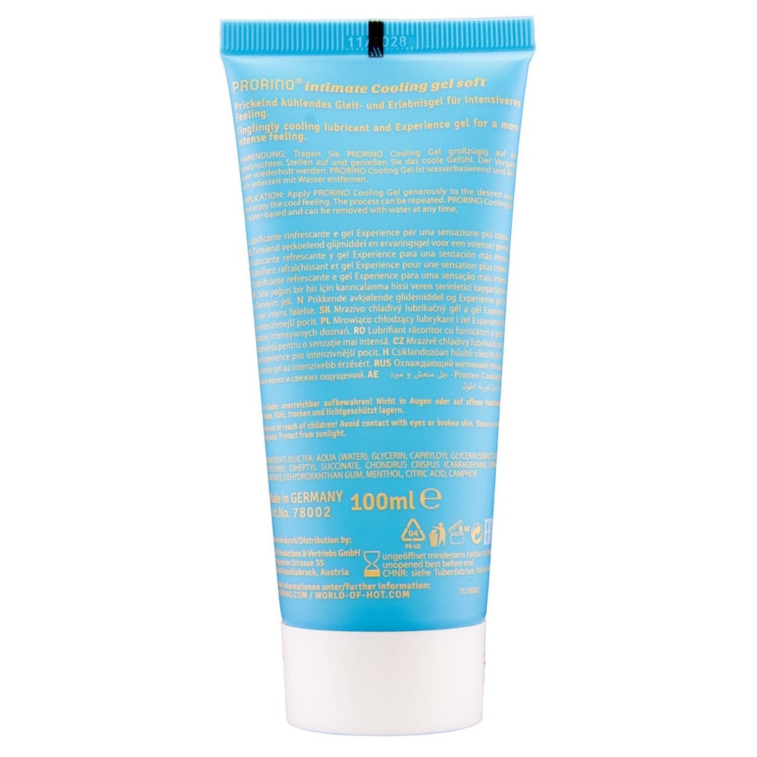 PRORINO Cooling Gel Soft 100ml