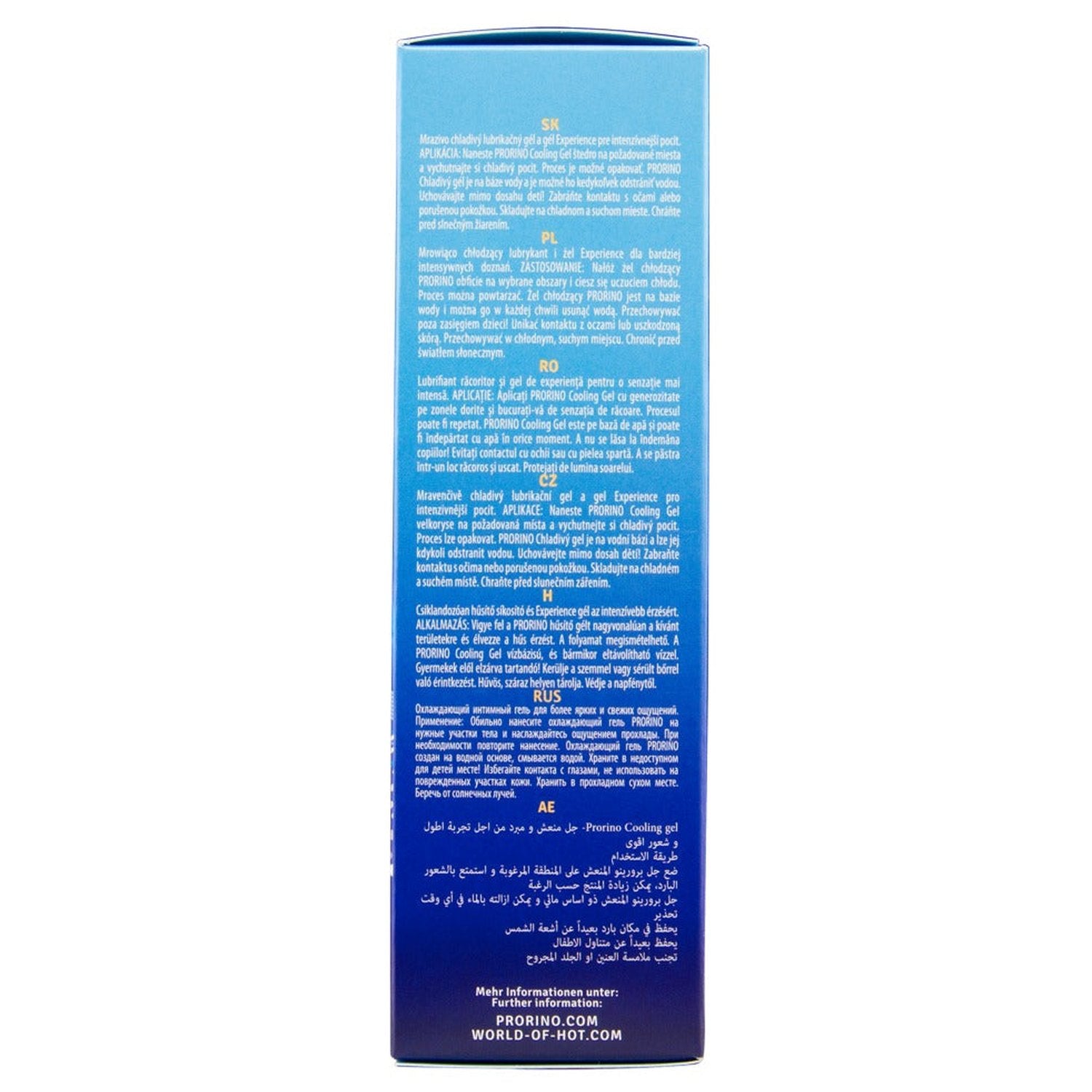 PRORINO Cooling Gel Soft 100ml