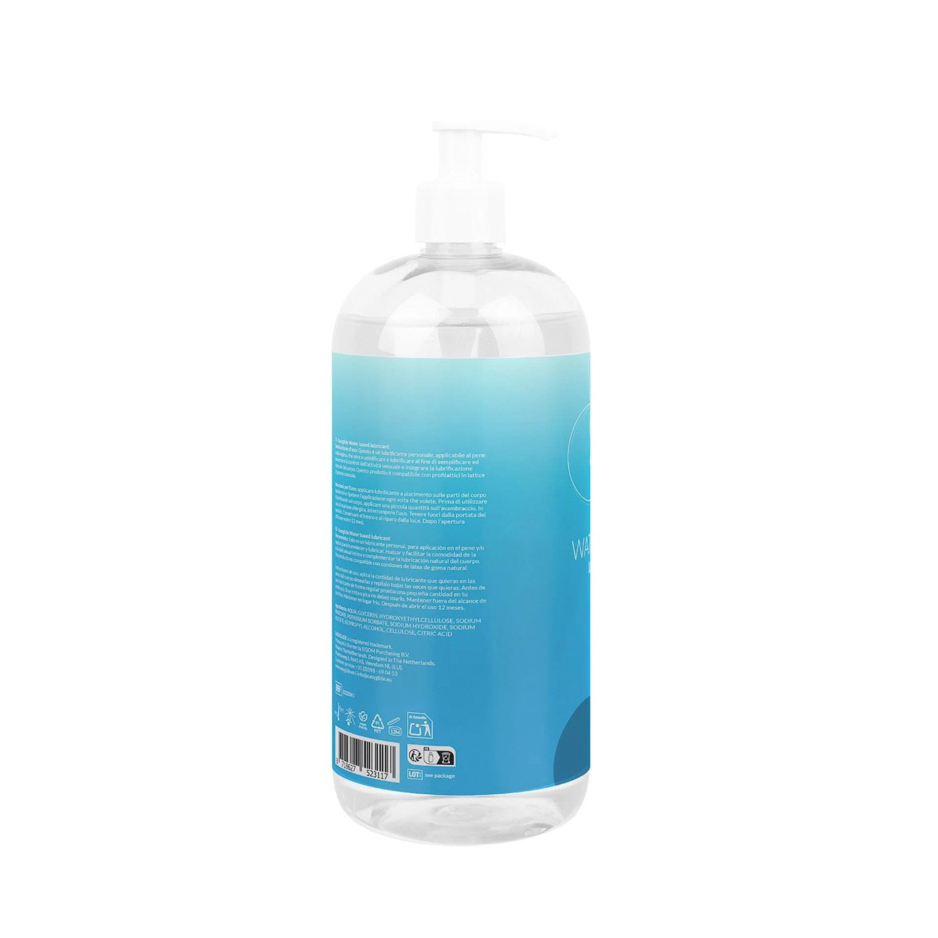 EasyGlide - Water-Based Lubricant
1000 ml