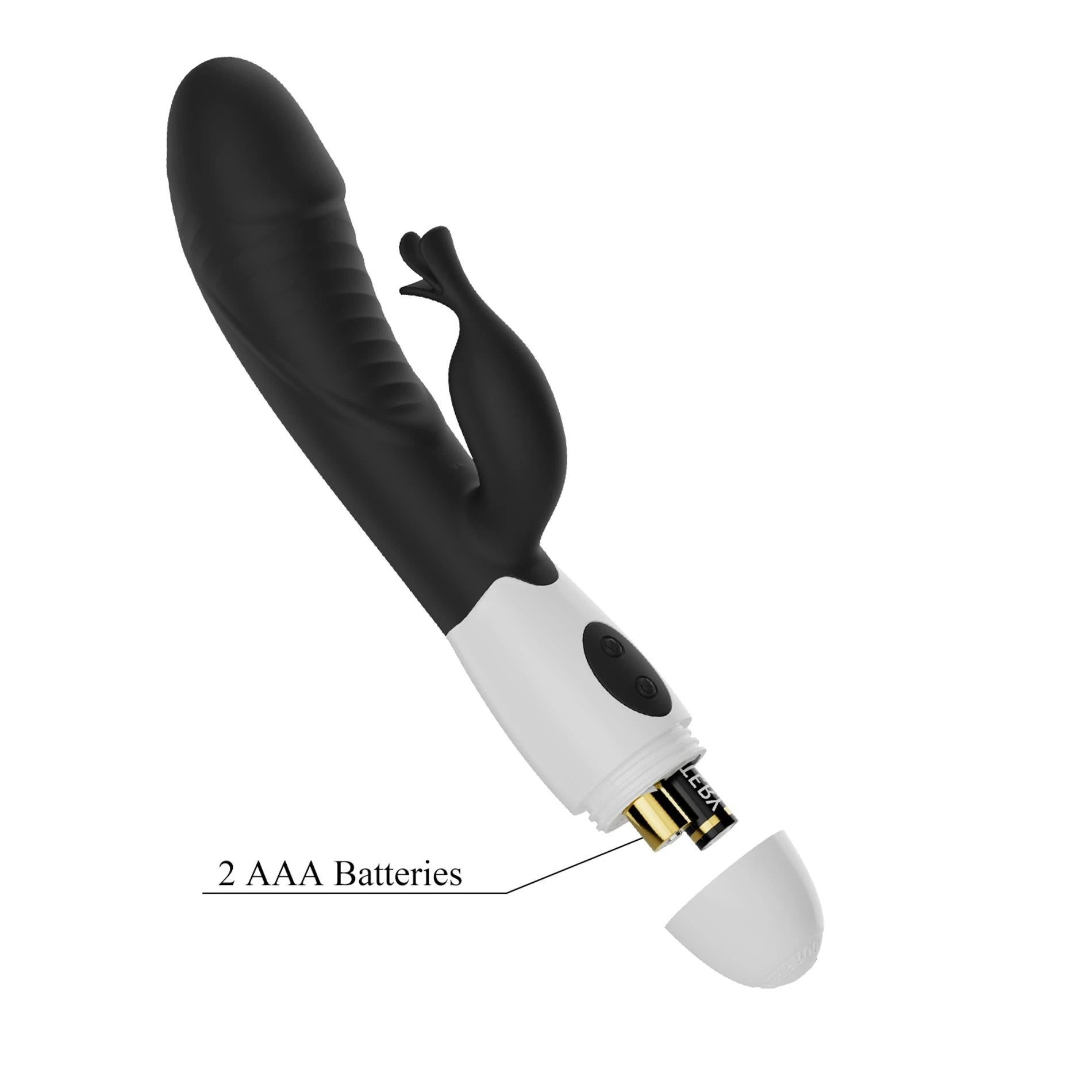 Vibromasseur double Pretty Love Rasmussen (édition noire)