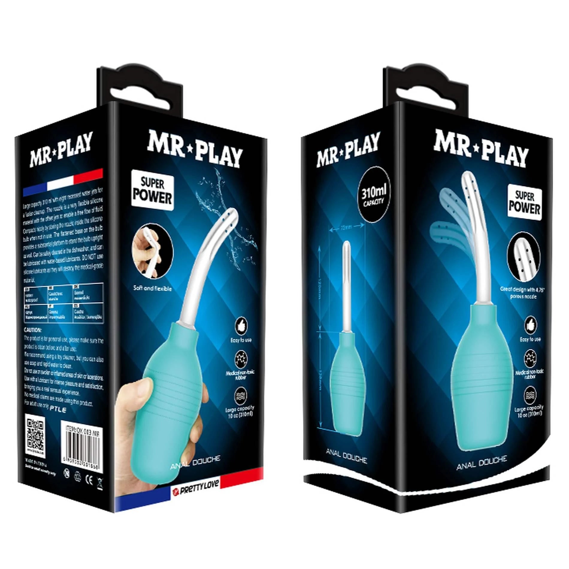 MR PLAY - ANAL DOUCHE 4.75'' (310 ml)