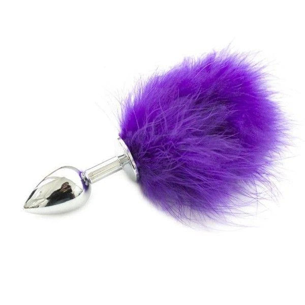 Plug anal queue de cheval plug anal violet