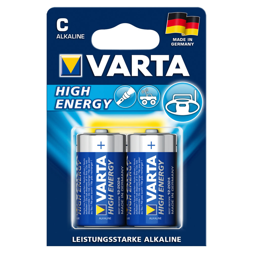 2 C Batteries