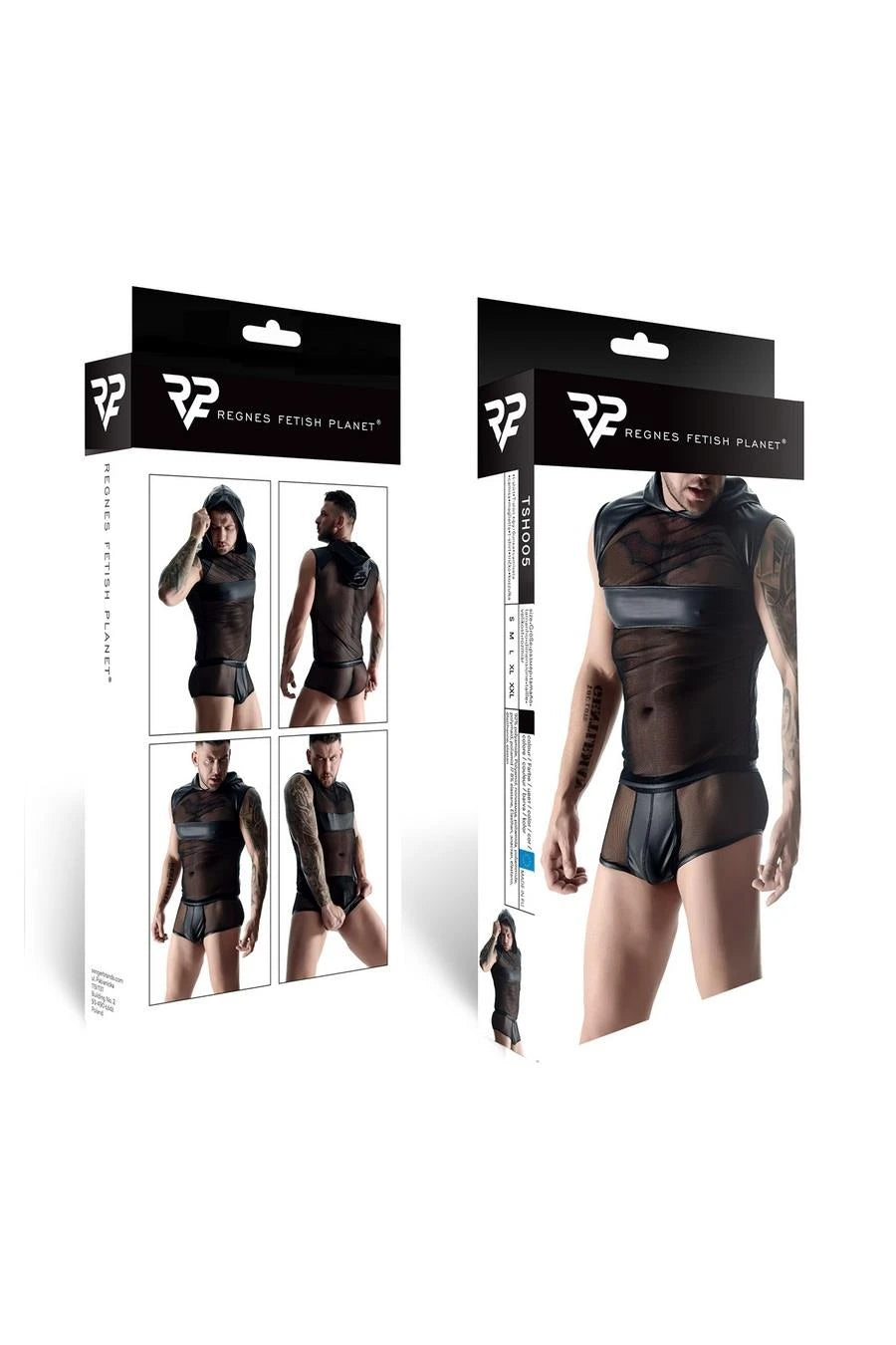 Débardeur homme à capuche XL