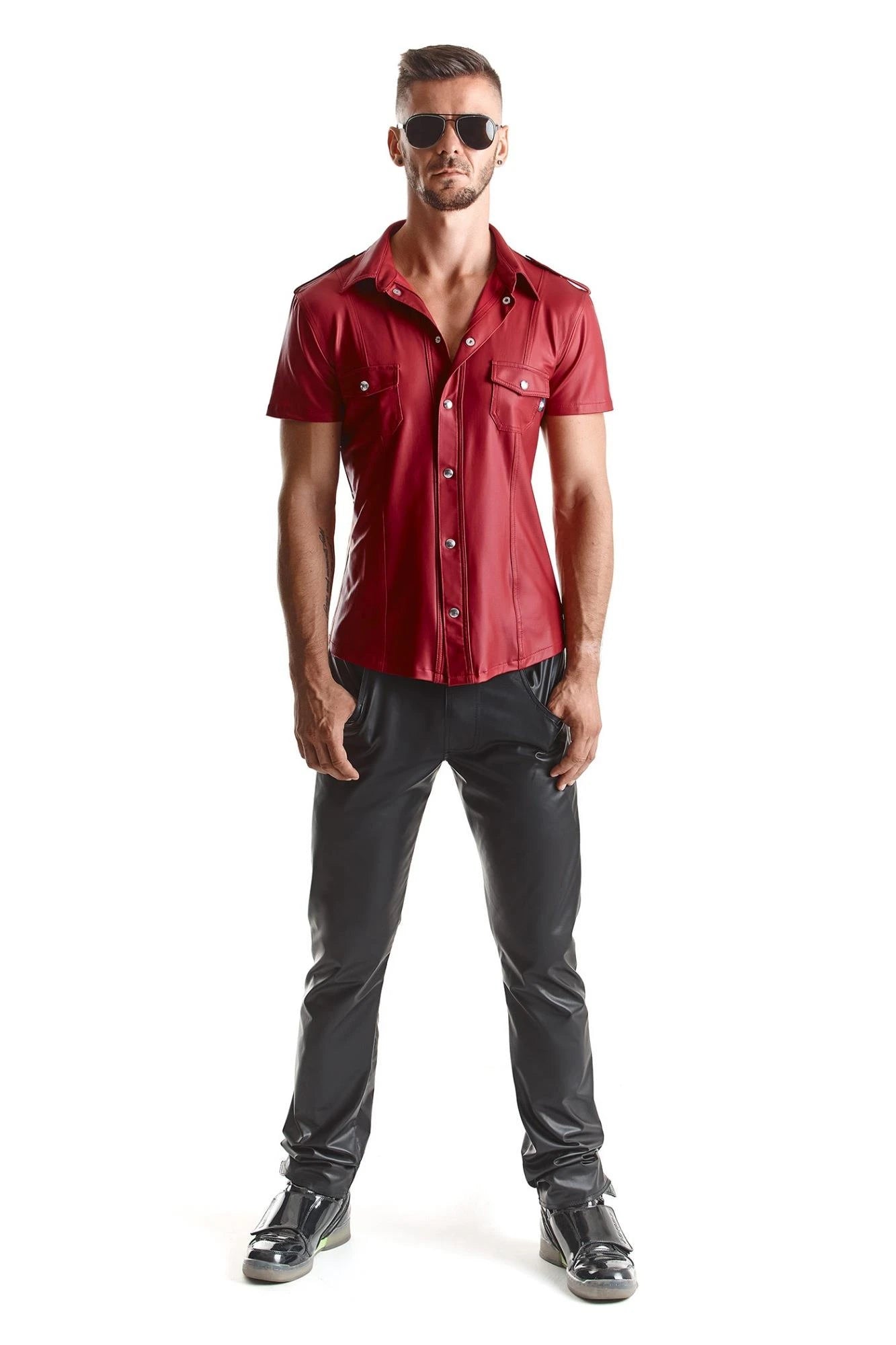 RMCarlo001 - camicia rossa - M
