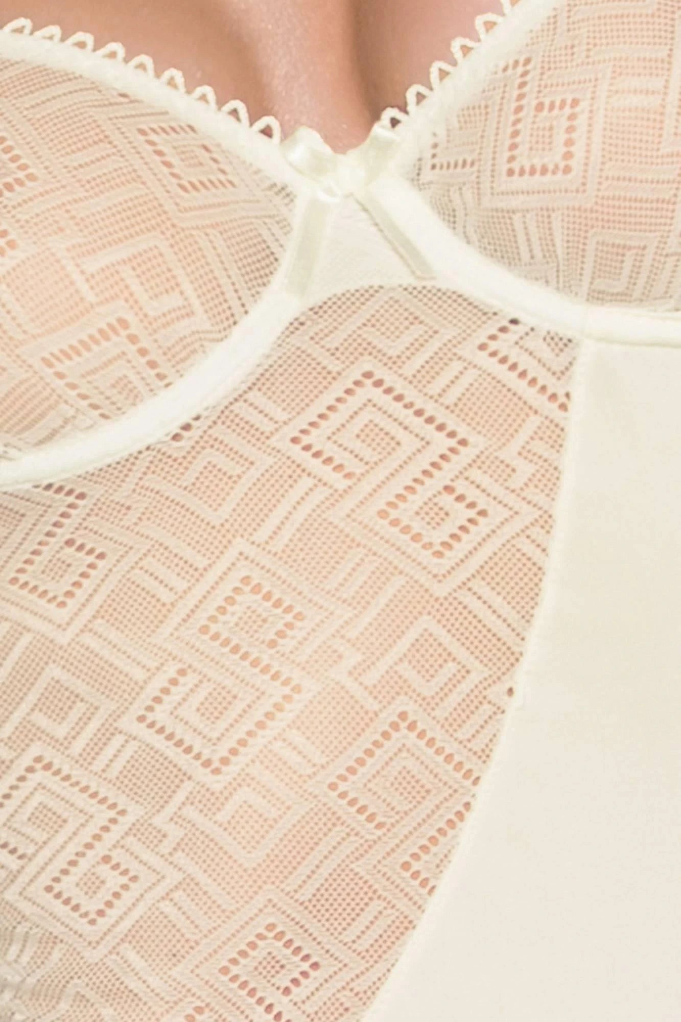 Lingerie-CREDA CHEMISE crème L/XL - Casmir