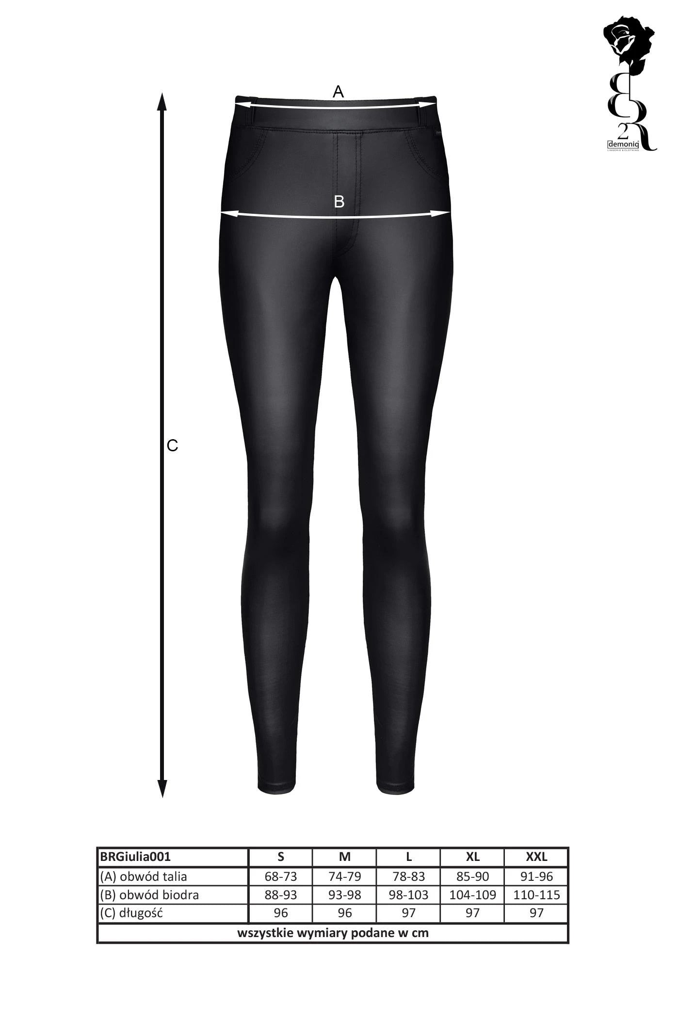 Underwear - BRGIULIA001 black leggings size XL