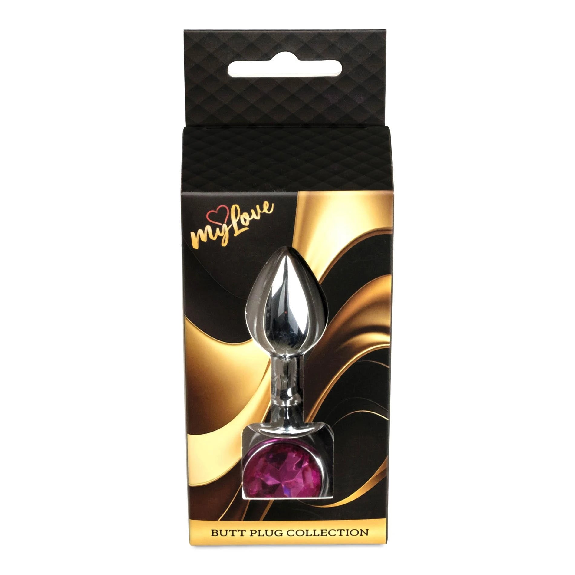 MyLove Toys - Bijoux PLUG Argenté - Rose