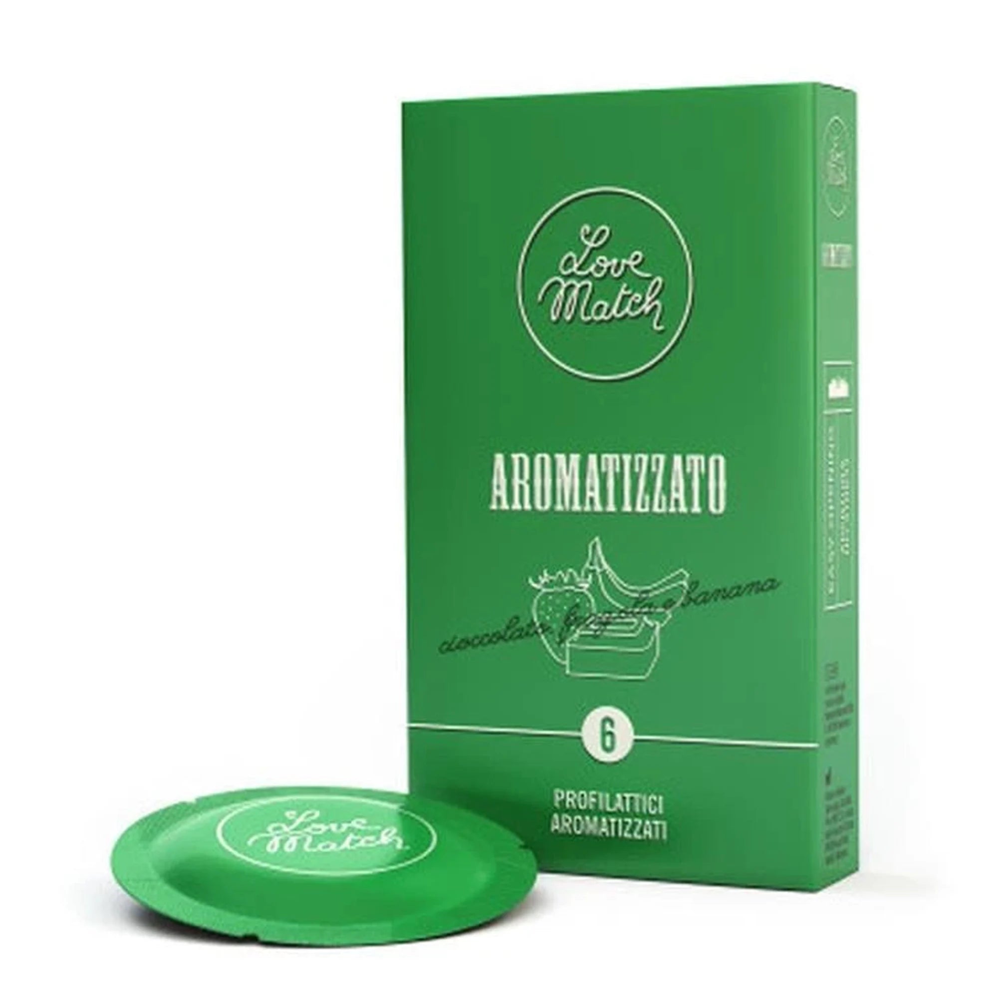 Aromatizzato - Flavored Condoms - 6 Pieces
