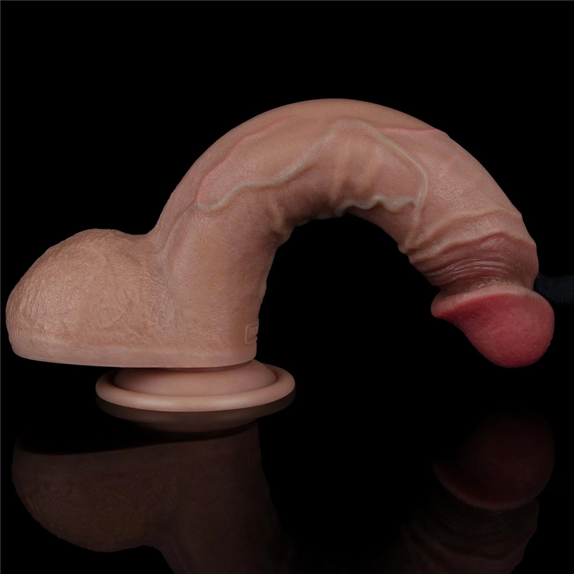 Bite de 22,86 cm en silicone double couche