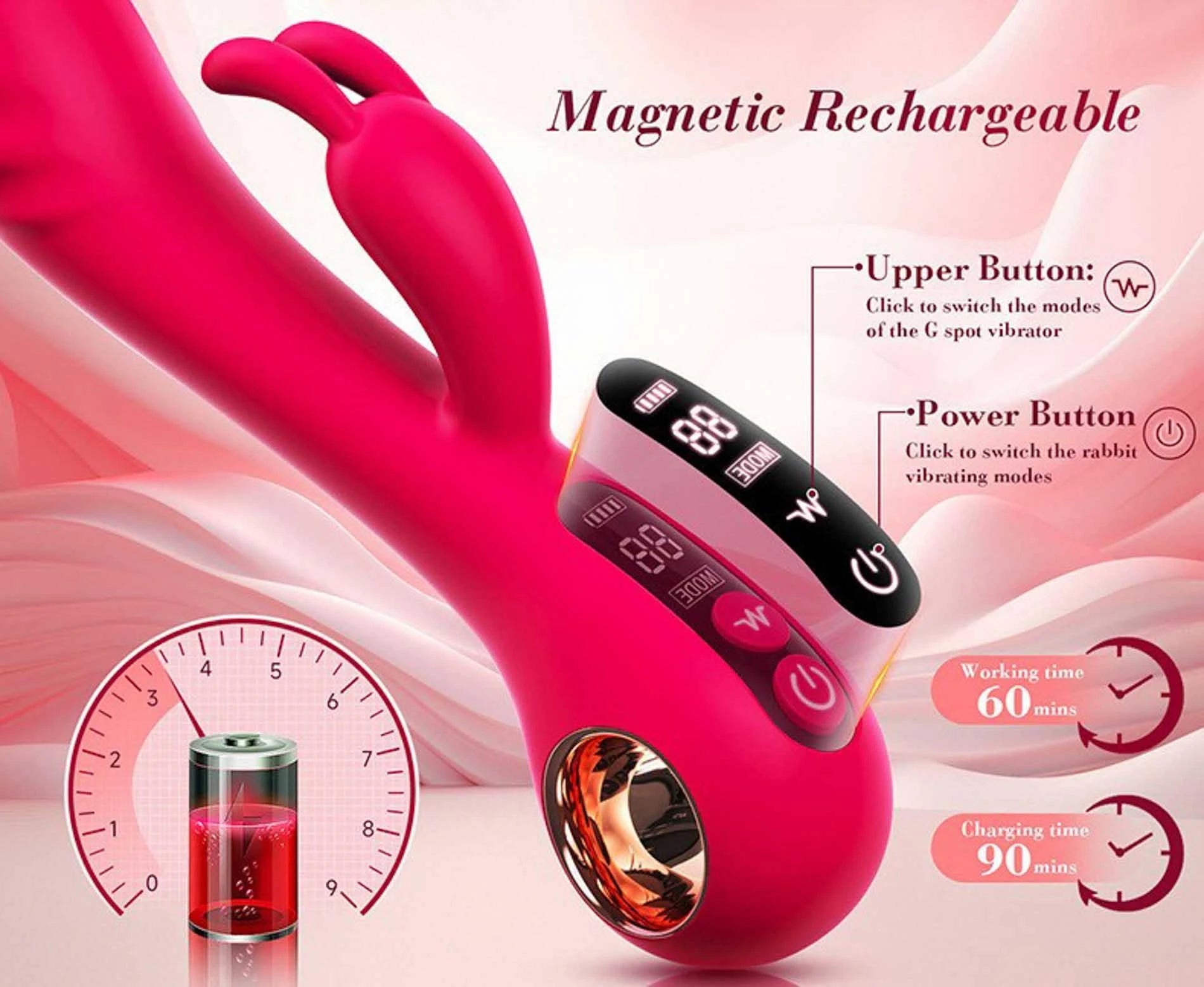 Rabbit G-Spot & Clitoral Dual Stimulation Vibrator
