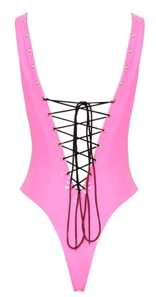 Body vinyle rose L