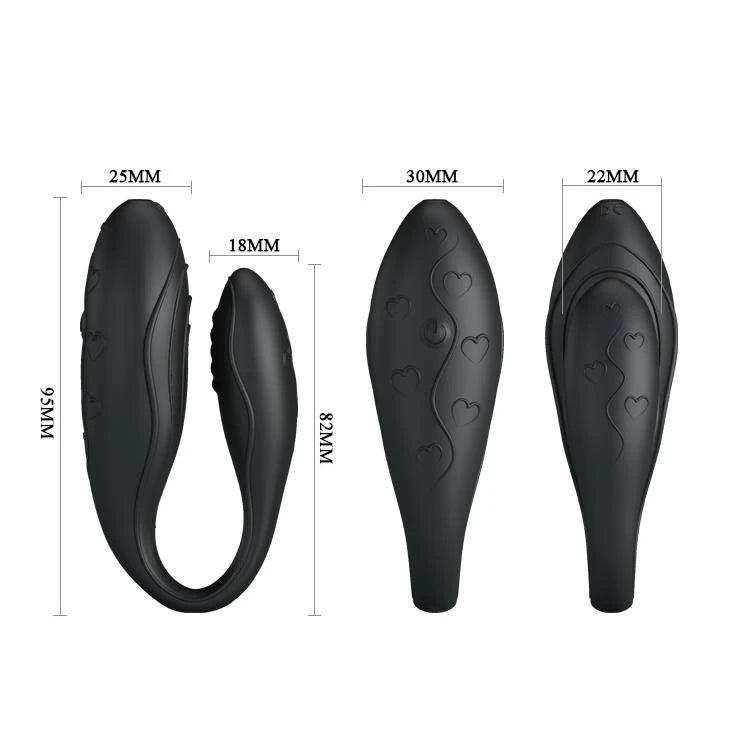 PRETTY LOVE -  INDULGENCE PLUS, 30 functions black