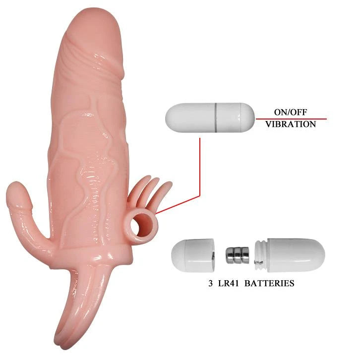 BAILE - BRAVE MAN SKIN 6,69″ MULTI-SPEED vibration