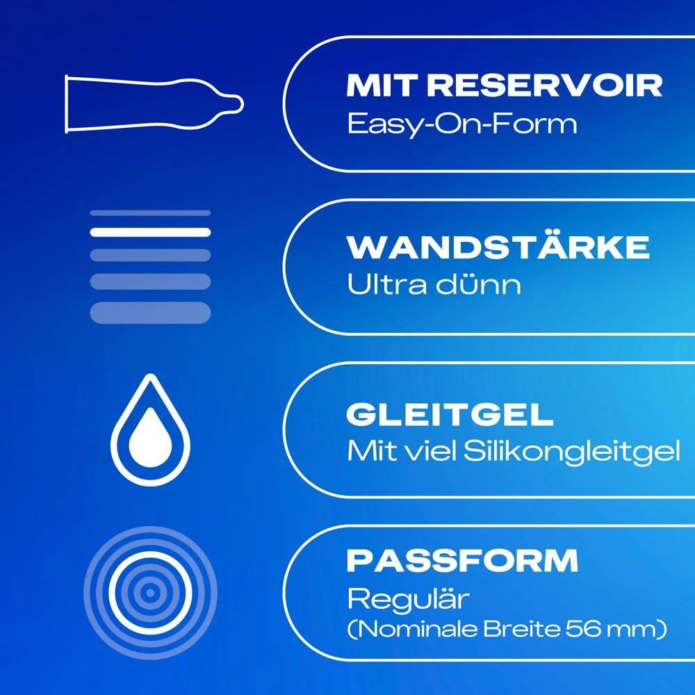 Durex Sensibilité Maximale Extra Lubrifié x10